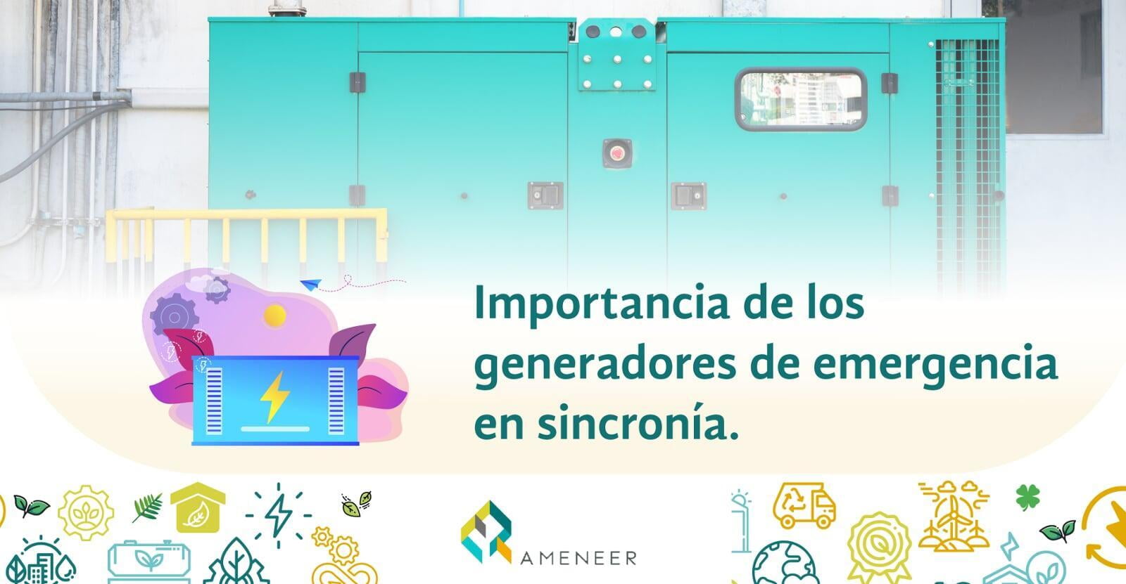 Importancia de los generadores de emergencia en sincronía